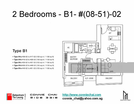 Marina Bay Residences (D1), Condominium #131501882